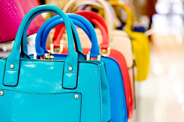 colorful purses