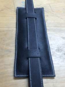 Briefcase handle replacement before and after image 2