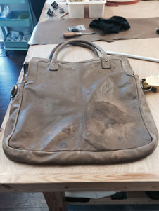 Complete bag restoration before and after image 1