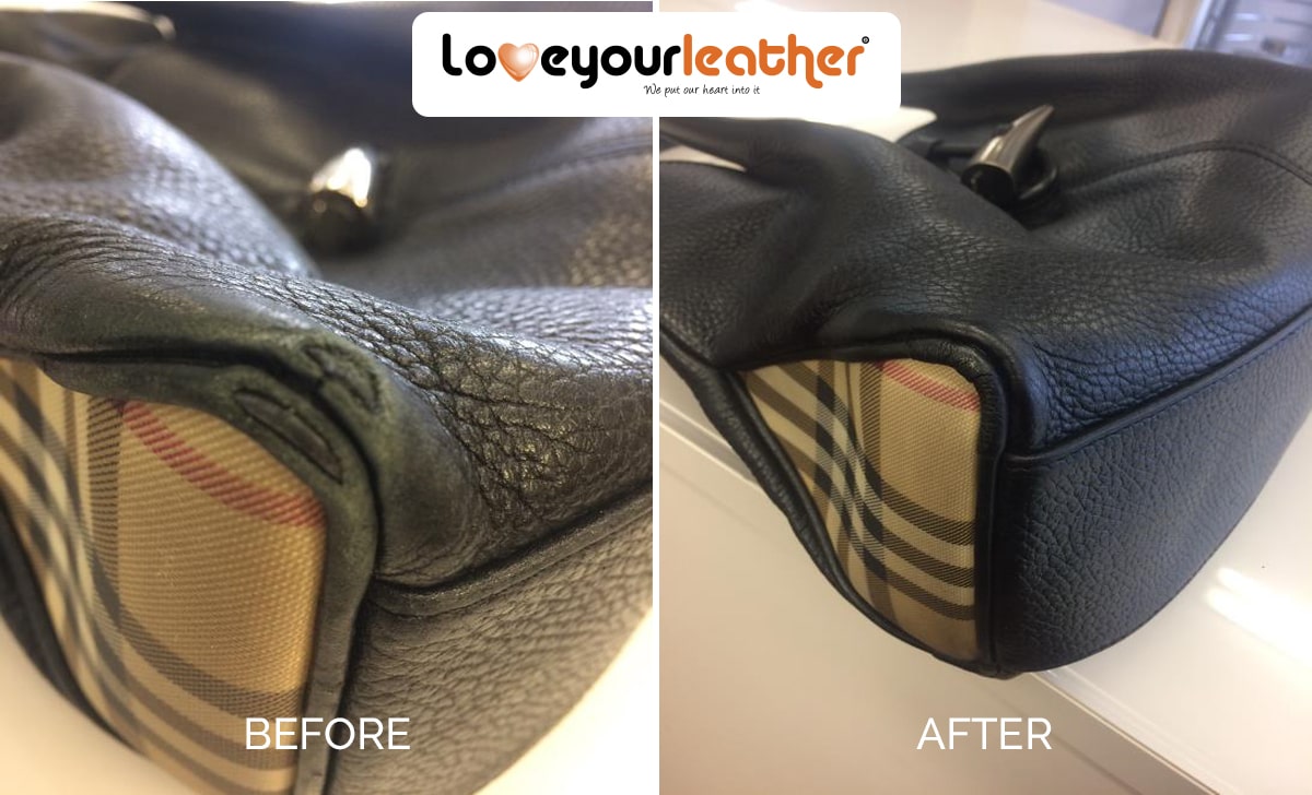 Burberry handbag leather repairs