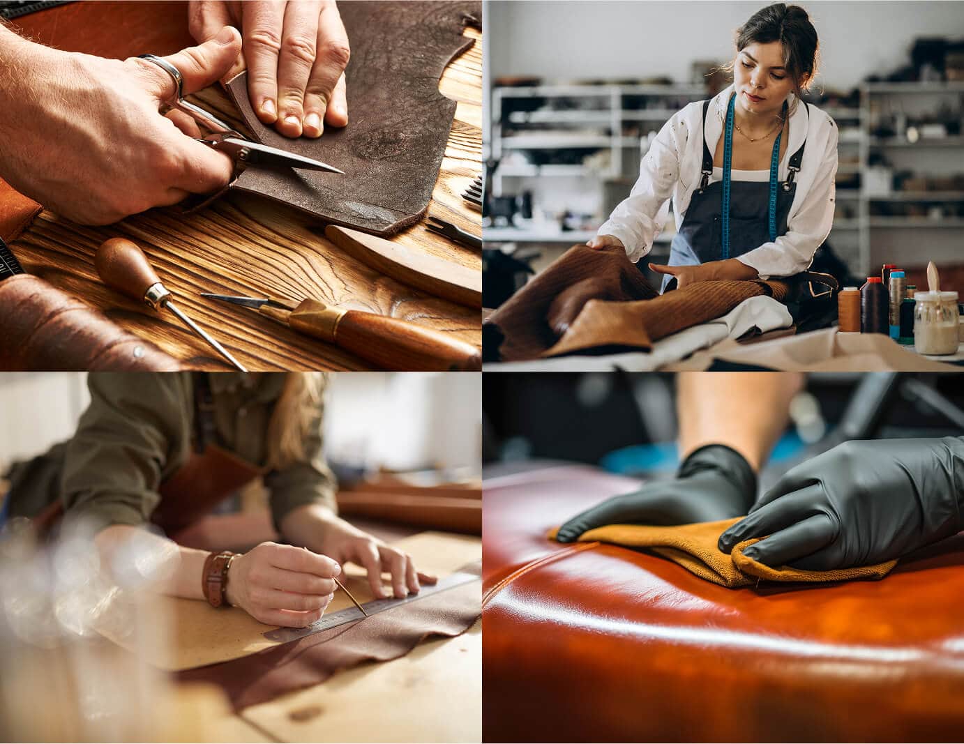 leading leather cleaning and repair facility