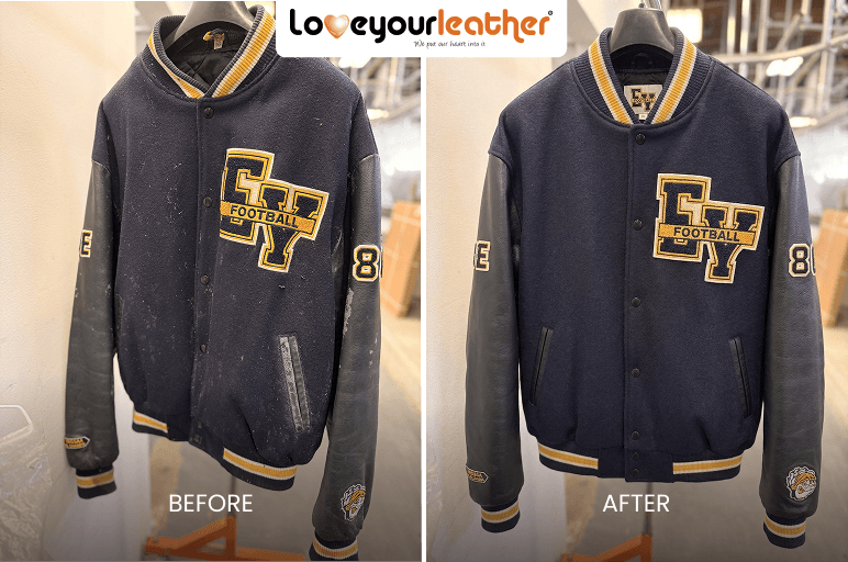 Jersey Jacket Cleaning