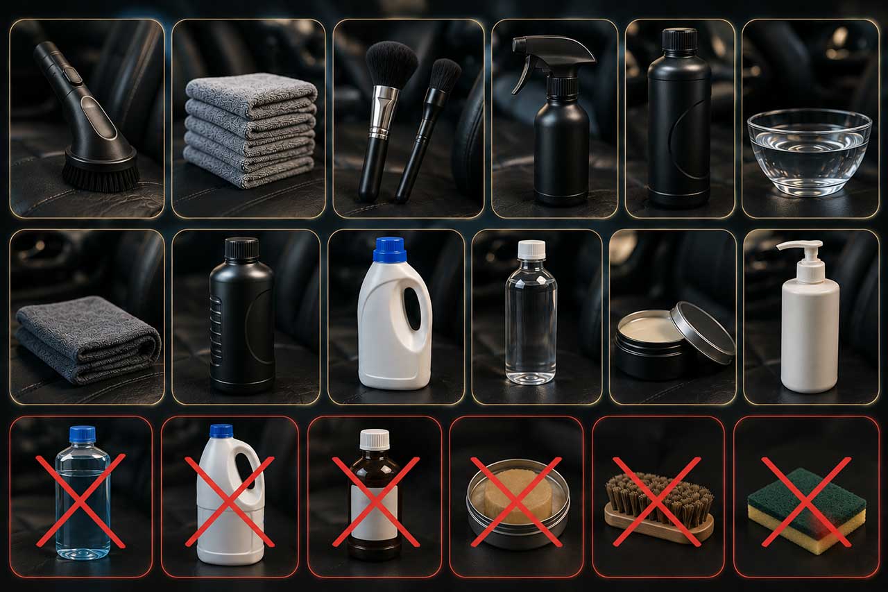 Tools For Leather Car Seat Cleaning
