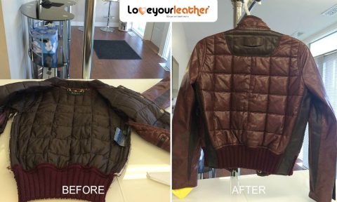 Gucci jacket repair toronto before after